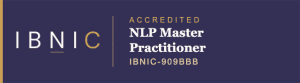 IBNIC Accredited NLP Master Practitioner badge, IBNIC-909BBB